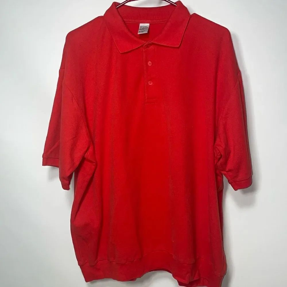 Red Vintage Poloshirt